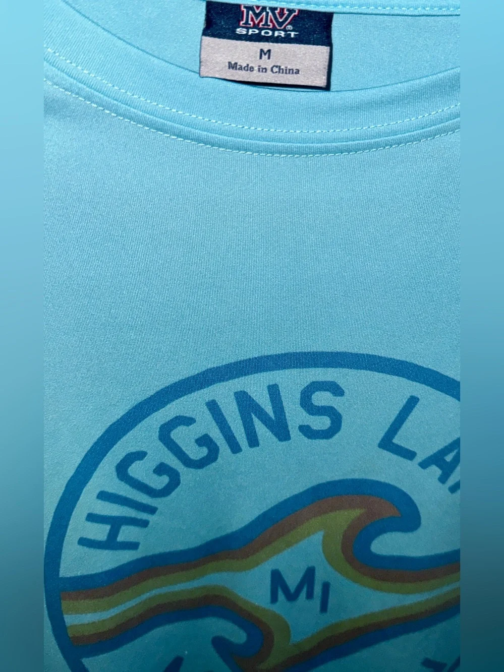 Higgins Lake MI Rashguard beach Water Shirt